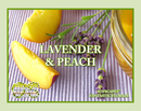 Lavender & Peach Artisan Handcrafted Bubble Bar Bubble Bath & Soak