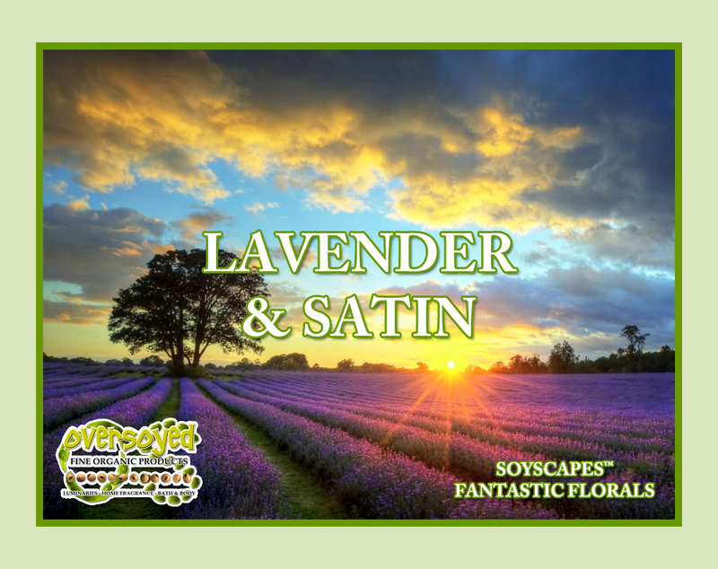 Lavender & Satin Artisan Handcrafted Skin Moisturizing Solid Lotion Bar