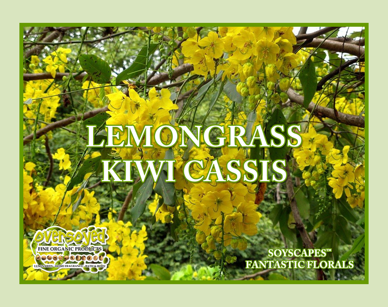 Lemongrass Kiwi Cassis Artisan Handcrafted Shave Soap Pucks