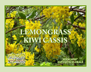 Lemongrass Kiwi Cassis Artisan Handcrafted Spa Relaxation Bath Salt Soak & Shower Effervescent