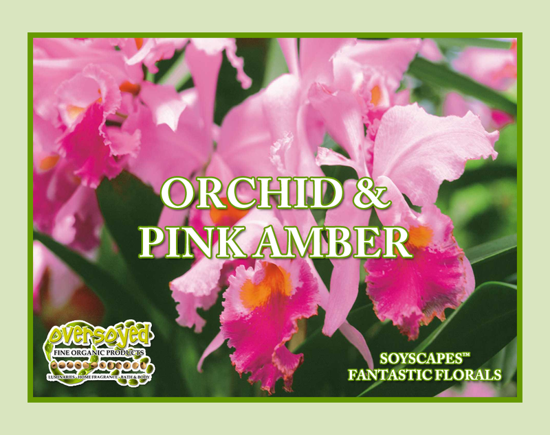 Orchid & Pink Amber Artisan Handcrafted Fluffy Whipped Cream Bath Soap