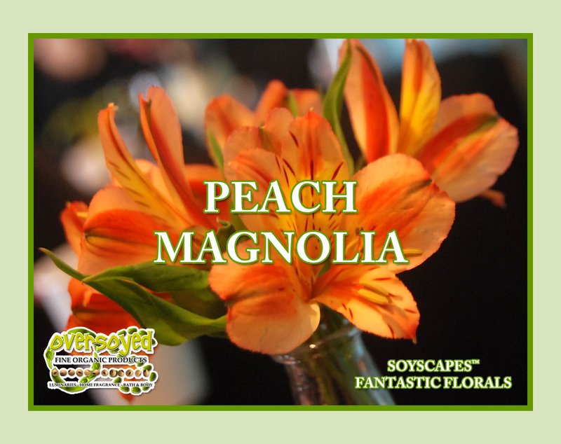 Peach Magnolia Artisan Handcrafted Natural Antiseptic Liquid Hand Soap