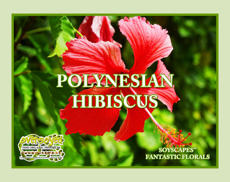 Polynesian Hibiscus Artisan Handcrafted Fluffy Whipped Cream Bath Soap