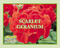 Scarlet Geranium Artisan Handcrafted Natural Organic Eau de Parfum Solid Fragrance Balm