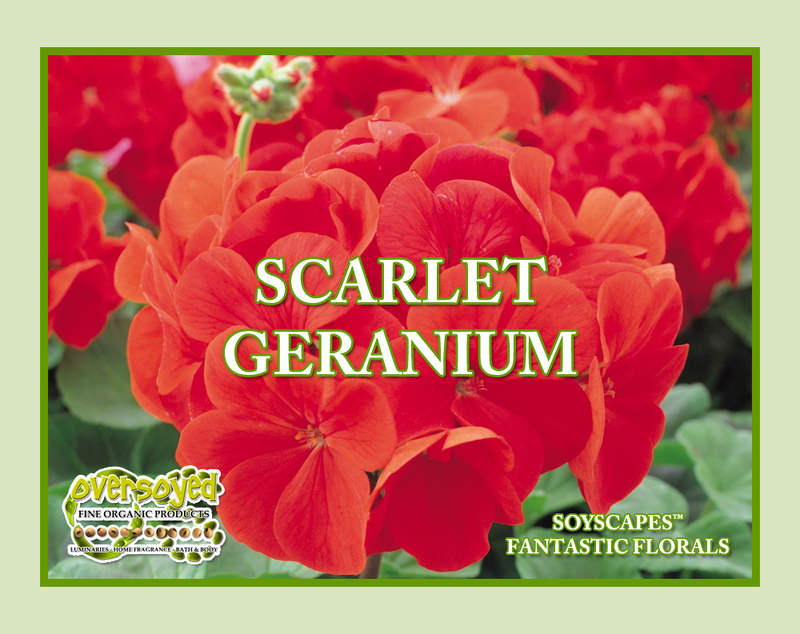 Scarlet Geranium Artisan Handcrafted Sugar Scrub & Body Polish