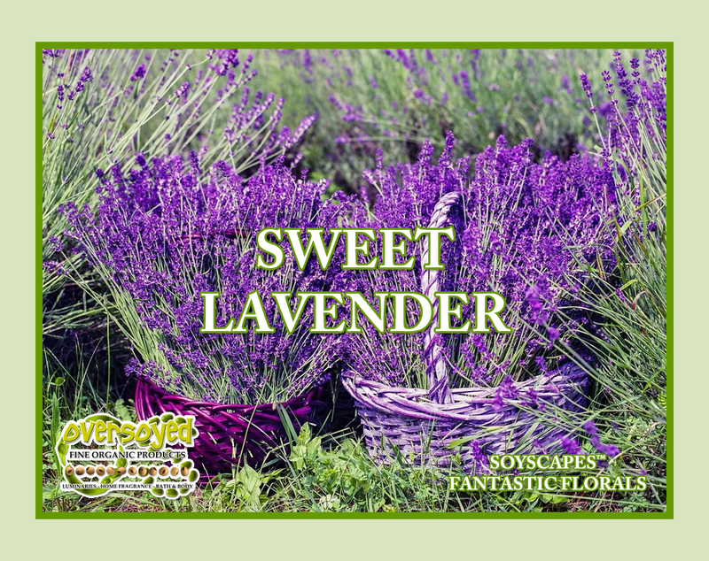 Sweet Lavender Artisan Handcrafted Exfoliating Soy Scrub & Facial Cleanser