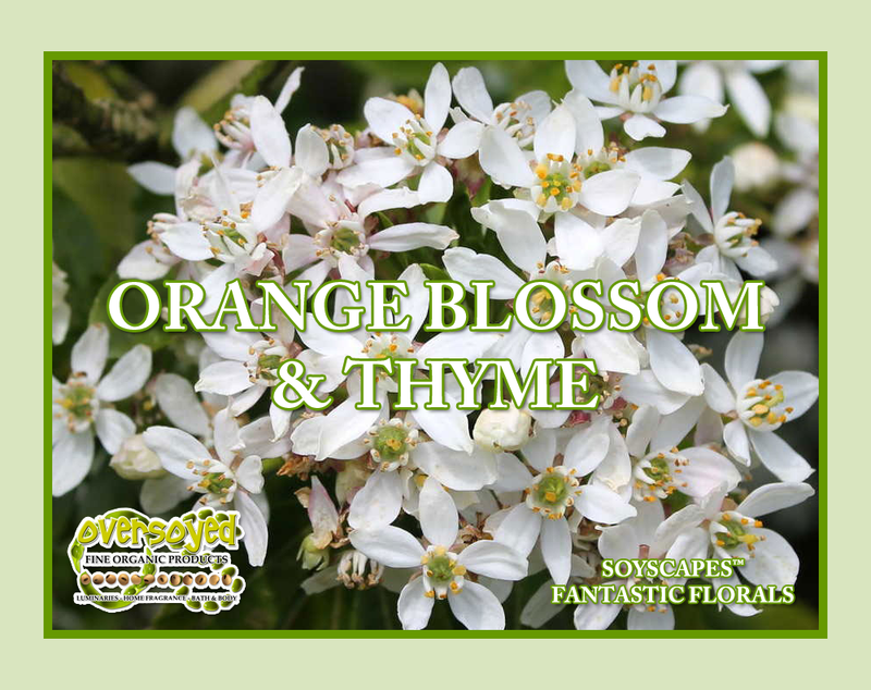 Orange Blossom & Thyme Artisan Handcrafted Fluffy Whipped Cream Bath Soap