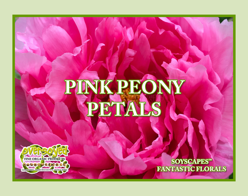 Pink Peony Petals Artisan Handcrafted Shave Soap Pucks