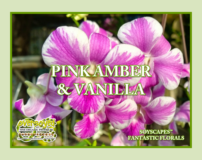 Pink Amber & Vanilla Artisan Handcrafted Fragrance Warmer & Diffuser Oil