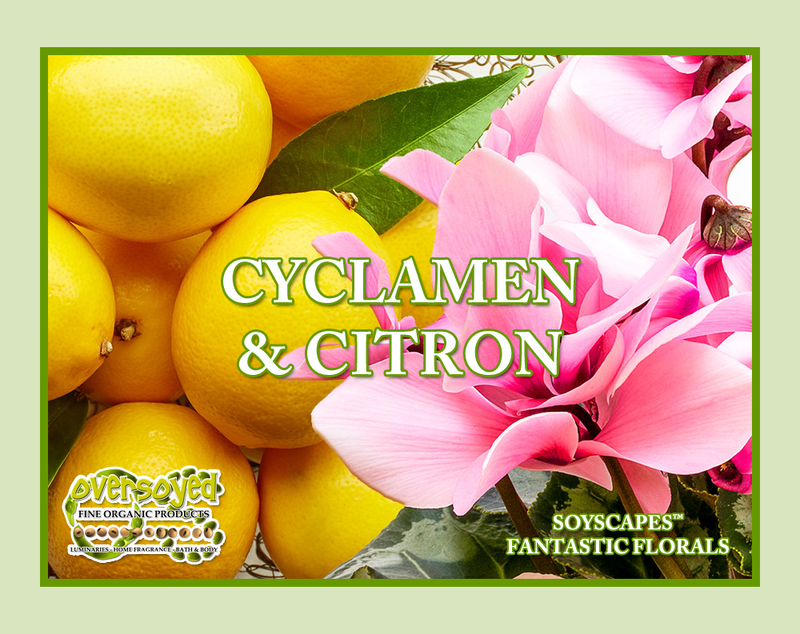 Cyclamen & Citron Artisan Handcrafted Whipped Shaving Cream Soap