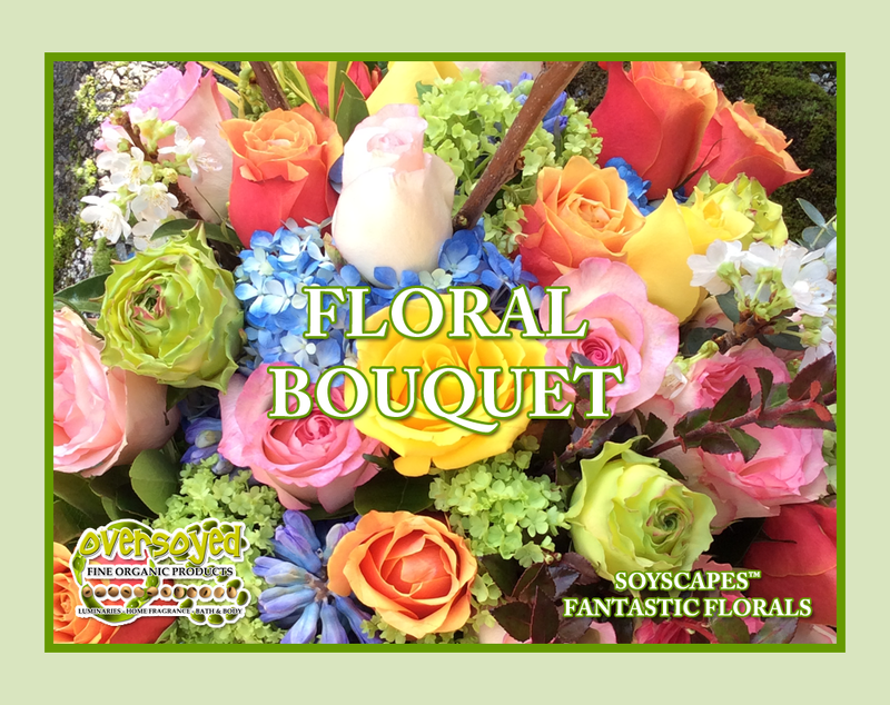 Floral Bouquet Artisan Hand Poured Soy Wax Aroma Tart Melt