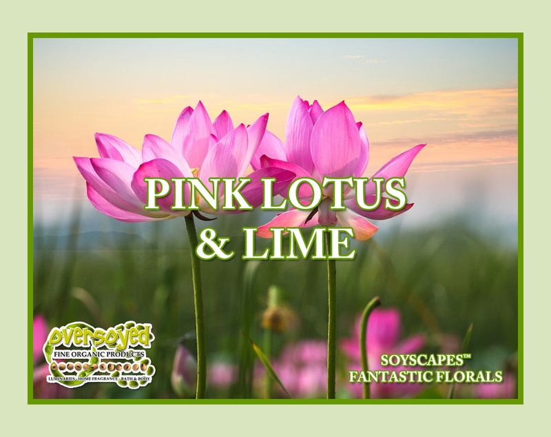 Pink Lotus & Lime Artisan Handcrafted Sugar Scrub & Body Polish
