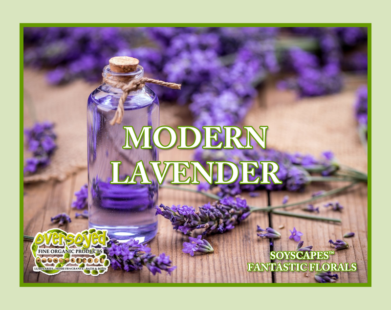 Modern Lavender Artisan Handcrafted Exfoliating Soy Scrub & Facial Cleanser