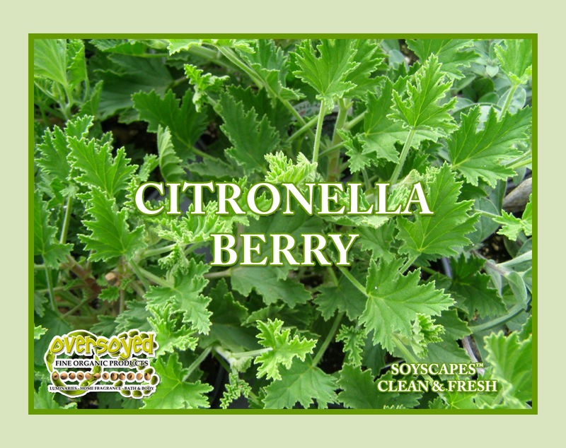 Citronella Berry Artisan Handcrafted Natural Organic Extrait de Parfum Body Oil Sample