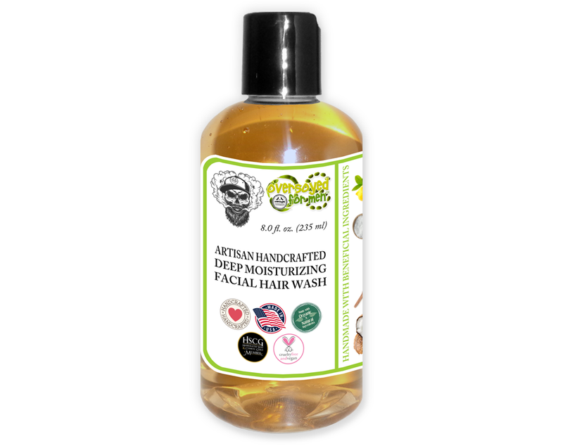 Peach Clove Artisan Handcrafted Facial Hair Wash