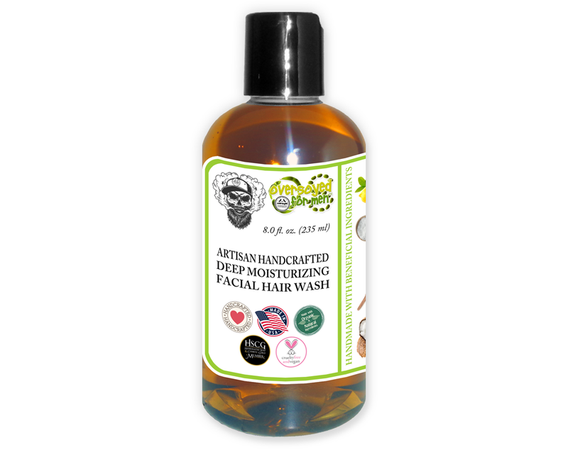 Island Floral Spice Artisan Handcrafted Facial Hair Wash
