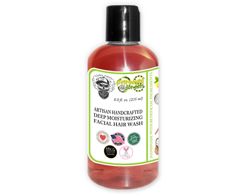 Fruit Orchard Spice Artisan Handcrafted Facial Hair Wash