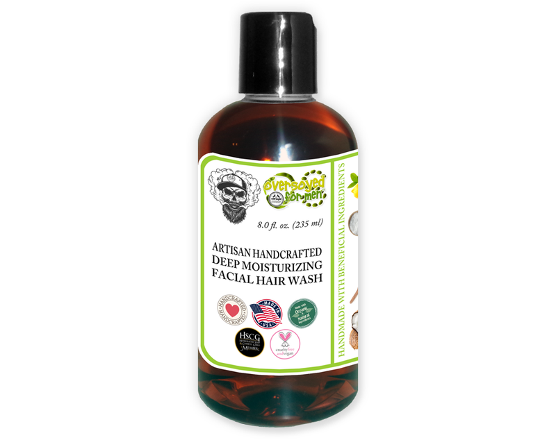 Tobacco Patchouli Artisan Handcrafted Facial Hair Wash