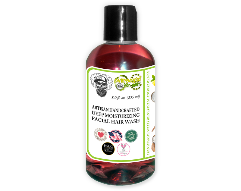 Tangerine & Berry Spice Artisan Handcrafted Facial Hair Wash