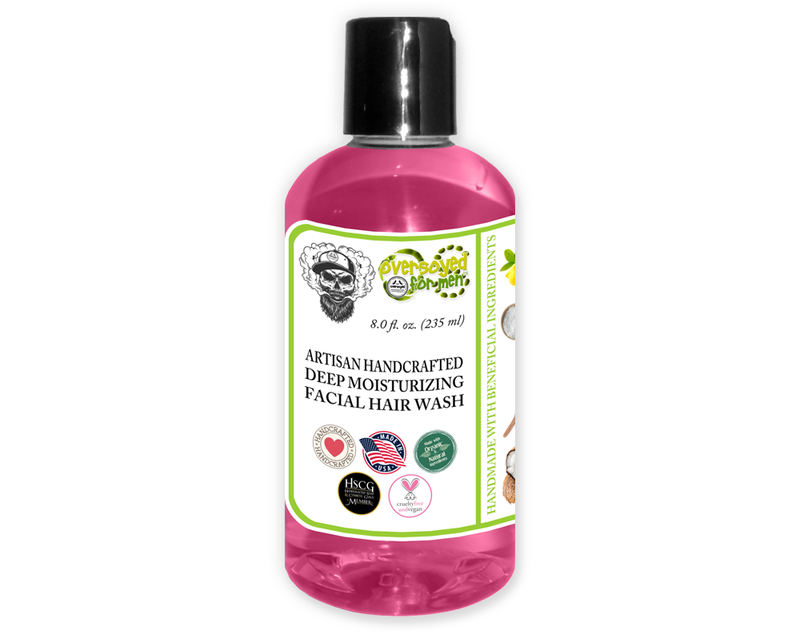 Pink Lotus & Lime Artisan Handcrafted Facial Hair Wash