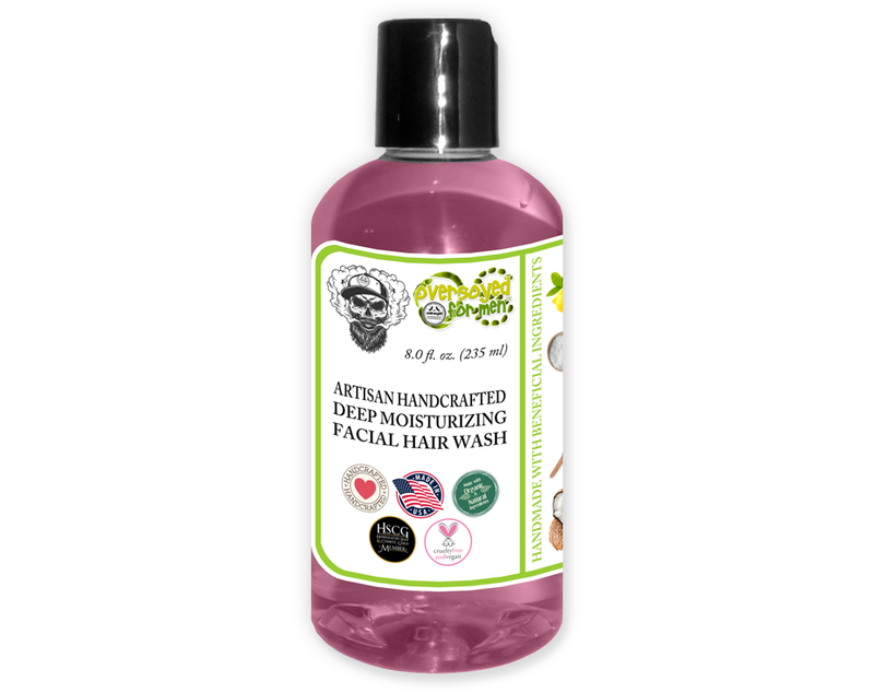 Hibiscus & White Amber Artisan Handcrafted Facial Hair Wash