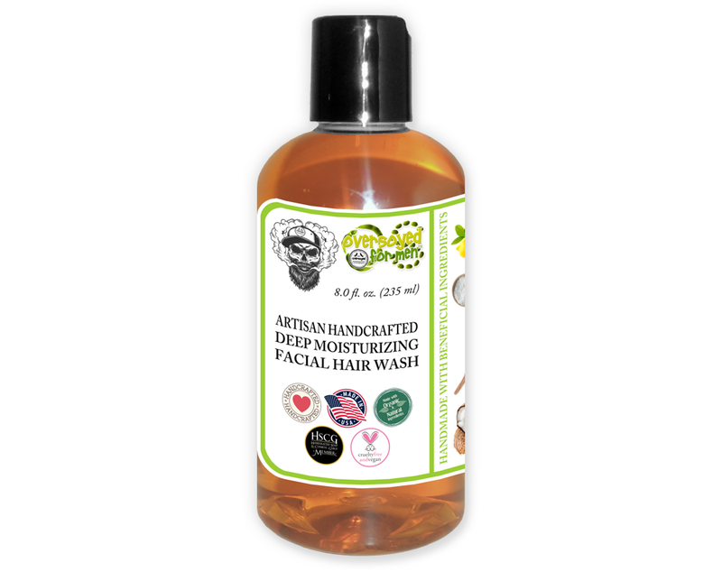 Vanilla Peach Artisan Handcrafted Facial Hair Wash