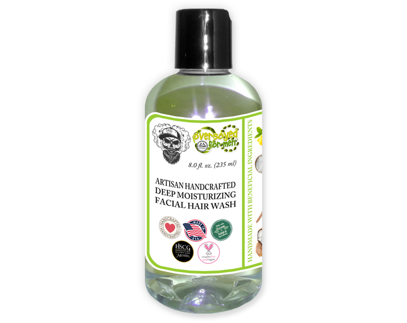 Peppermint Marshmallow Artisan Handcrafted Facial Hair Wash