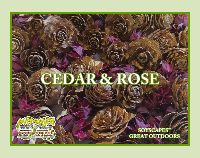 Cedar & Rose Artisan Hand Poured Soy Wax Aroma Tart Melt