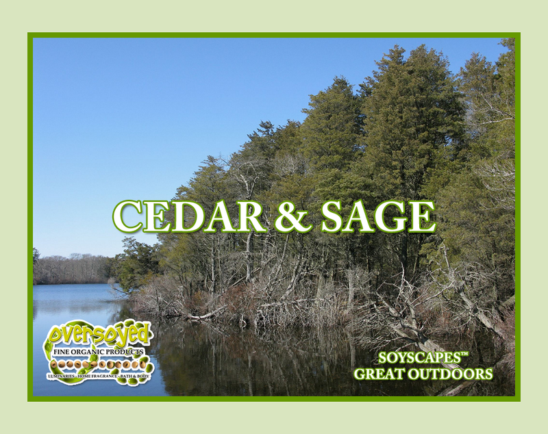 Cedar & Sage Artisan Handcrafted Skin Moisturizing Solid Lotion Bar