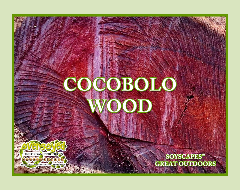 Cocobolo Wood Artisan Hand Poured Soy Wax Aroma Tart Melt