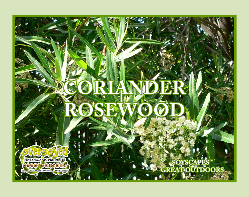 Coriander Rosewood Artisan Handcrafted Exfoliating Soy Scrub & Facial Cleanser