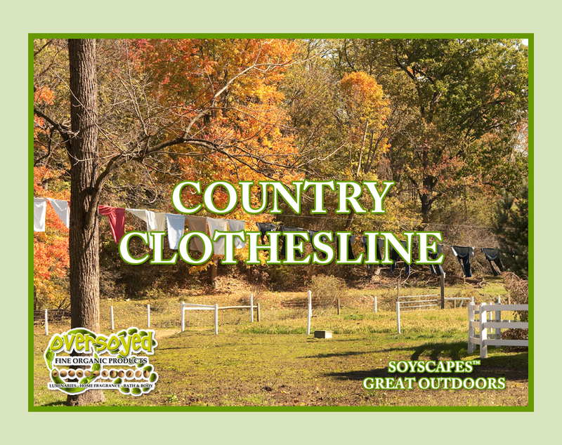 Country Clothesline Artisan Hand Poured Soy Wax Aroma Tart Melt