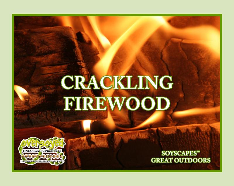 Crackling Firewood Artisan Handcrafted Whipped Shaving Cream Soap