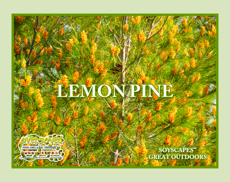 Lemon Pine Artisan Handcrafted Natural Organic Eau de Parfum Solid Fragrance Balm