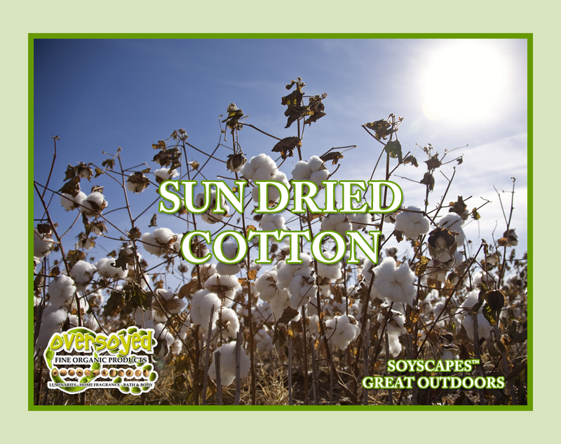 Sun Dried Cotton Artisan Handcrafted Natural Organic Eau de Parfum Solid Fragrance Balm