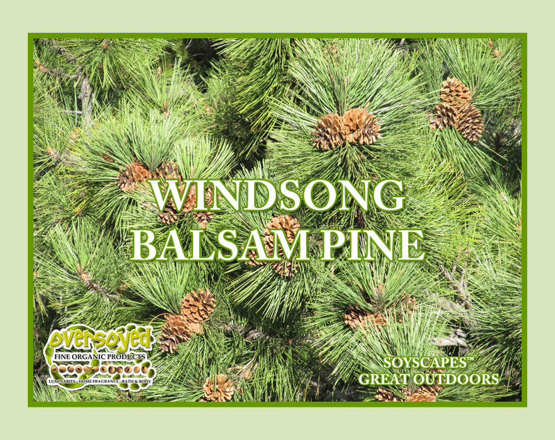 Windsong Balsam Pine Artisan Handcrafted Fluffy Whipped Cream Bath Soap