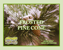 Frosted Pine Cone Artisan Handcrafted Spa Relaxation Bath Salt Soak & Shower Effervescent