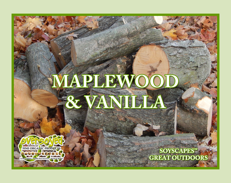Maplewood & Vanilla Artisan Hand Poured Soy Tumbler Candle