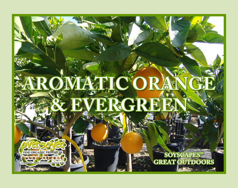 Aromatic Orange & Evergreen Artisan Handcrafted Sugar Scrub & Body Polish