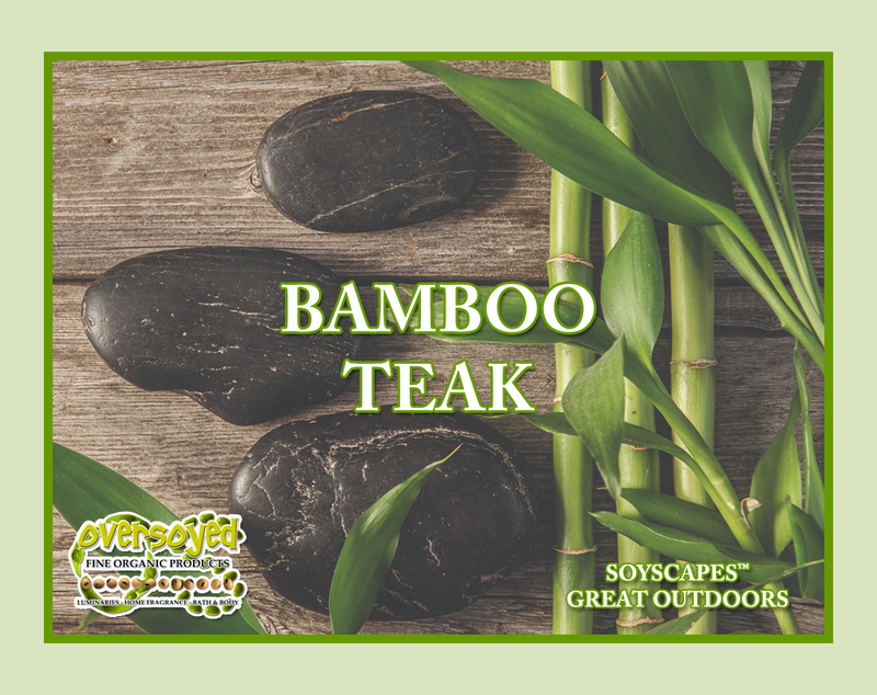 Bamboo Teak Artisan Handcrafted Natural Organic Eau de Parfum Solid Fragrance Balm