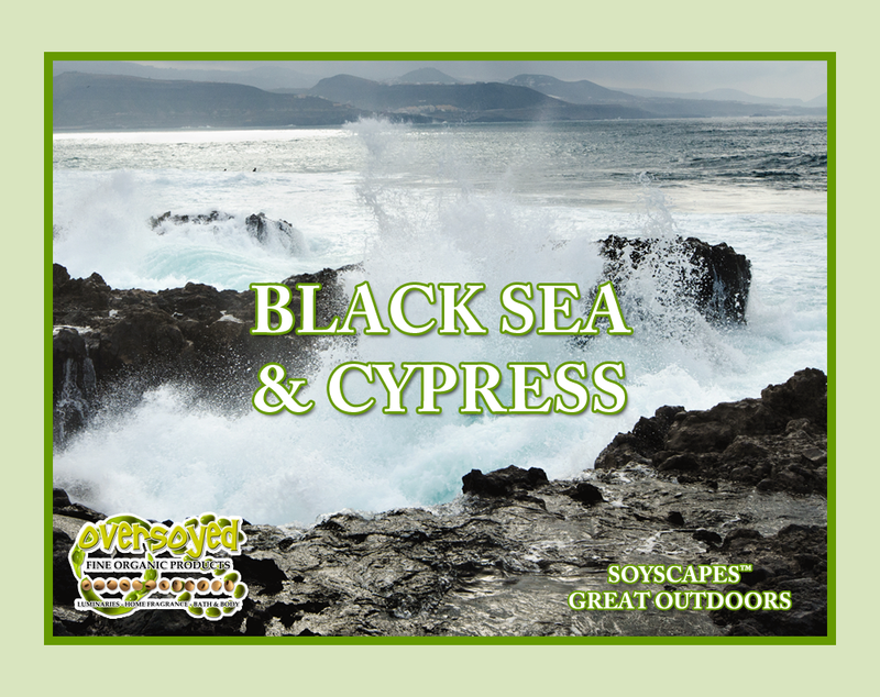 Black Salt & Cypress Artisan Handcrafted Sugar Scrub & Body Polish