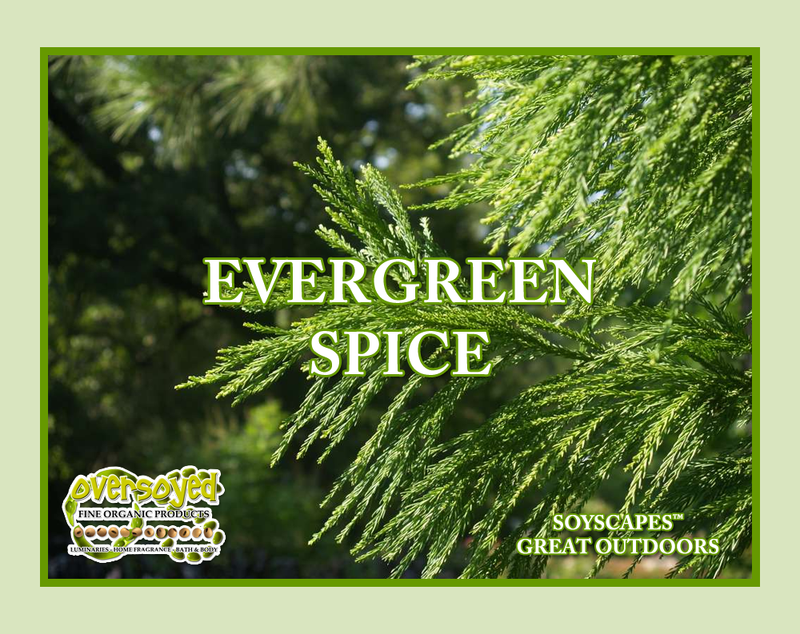 Evergreen Spice Artisan Handcrafted Exfoliating Soy Scrub & Facial Cleanser