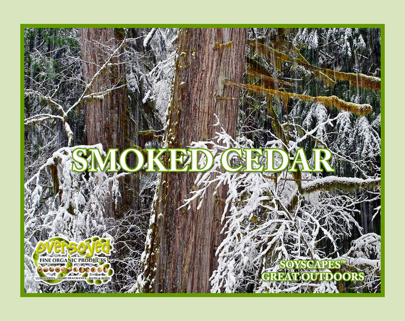 Smoked Cedar Artisan Handcrafted Exfoliating Soy Scrub & Facial Cleanser