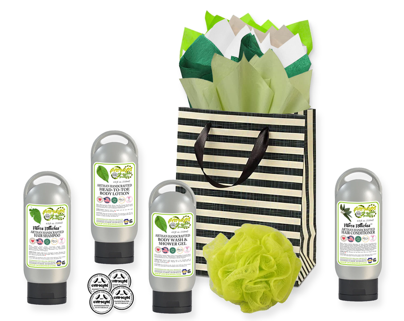 Country Raspberry Head-To-Toe Gift Set