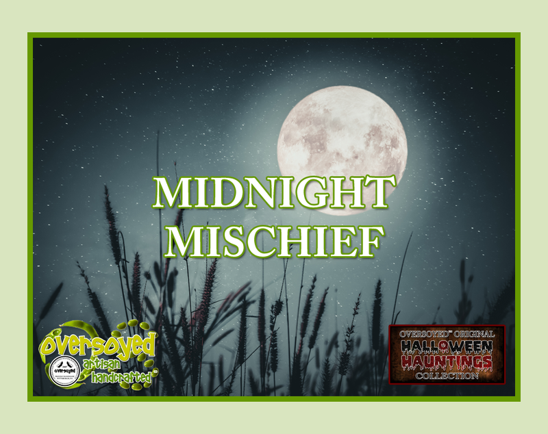 Midnight Mischief Artisan Handcrafted Exfoliating Soy Scrub & Facial Cleanser