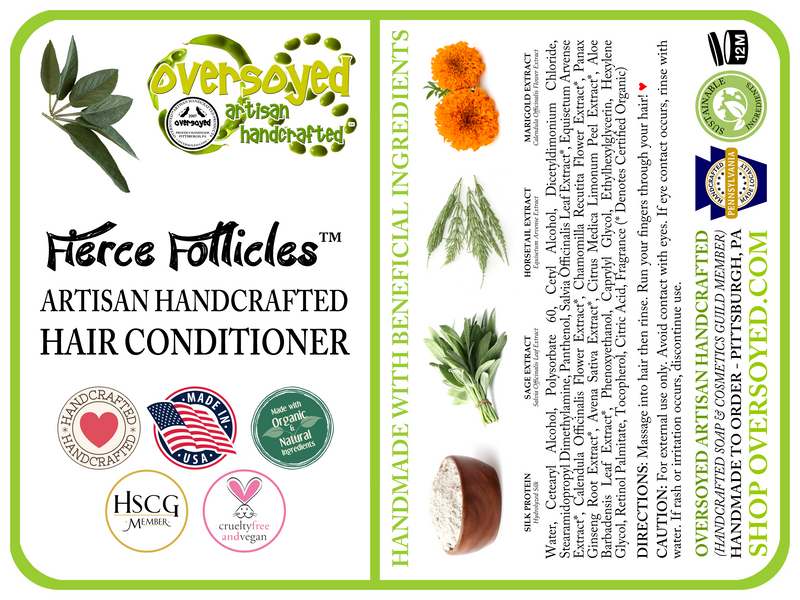 Wild Mahonia Berries Fierce Follicles™ Artisan Handcrafted Shampoo & Conditioner Hair Care Duo