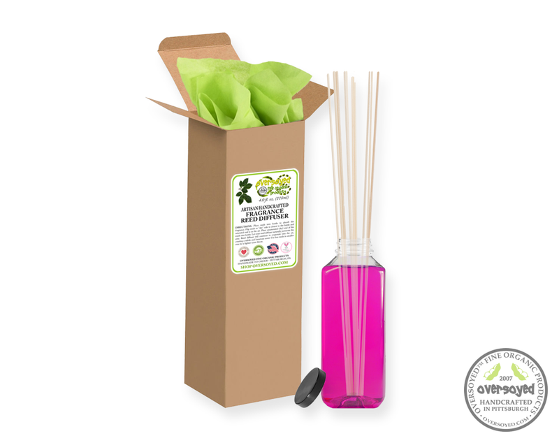 Raspberry Rose Hibiscus Tea Artisan Handcrafted Fragrance Reed Diffuser