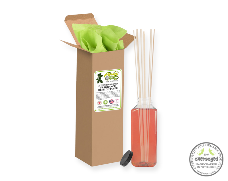 Cranberry Orange & Peach Artisan Handcrafted Fragrance Reed Diffuser