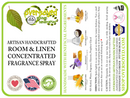 Spearmint & Eucalyptus Leaf Artisan Handcrafted Room & Linen Concentrated Fragrance Spray