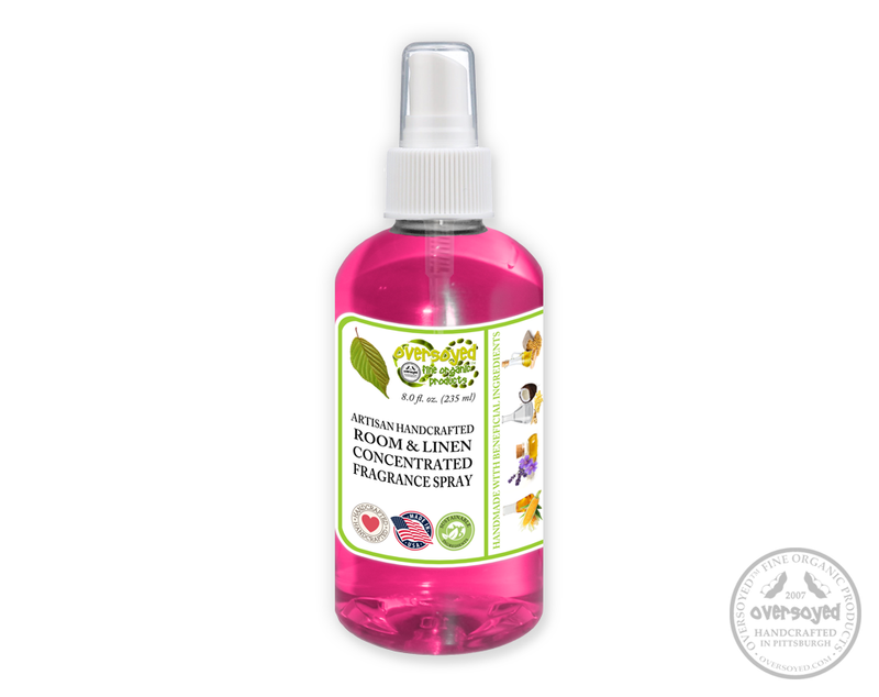 Raspberry Rose Hibiscus Tea Artisan Handcrafted Room & Linen Concentrated Fragrance Spray